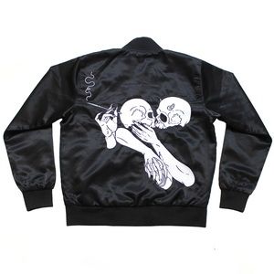 Ball & Chain Co. Embrace Satin Bomber